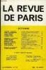 REVUE DE PARIS 76e ANNEE N°10 - CARDINAL DANIÉLOU La vision totale chez Teilhard de Chardin. .PIERRE de BOISDEFFRE Entretien avec Henry de ...