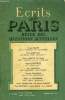 ECRITS DE PARIS - REVUE DES QUESTIONS ACTUELLES N°63 - Michel DACIER. —Les Tambours de Santerre —Les Travaux et les Jours René JOHANNET. —Journal d’un ...