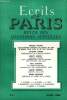 ECRITS DE PARIS - REVUE DES QUESTIONS ACTUELLES N°236 - Michel DACIER-Les responsabilités politiques du désastre de 1940.A propos d'une lettre de M. ...