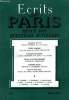 ECRITS DE PARIS - REVUE DES QUESTIONS ACTUELLES N°326 - Jacques ISORNI•Pour l’honneur de la France. Emile MARTIN, de l’Oratoire•Plus de lyre au cœur ...