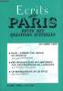 ECRITS DE PARIS - REVUE DES QUESTIONS ACTUELLES N°581 - Gaston DUVERNEUIL•En finir avec l’État-providence. Jean DENIPIERRE•Irak : comme une odeur de ...