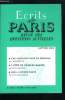 ECRITS DE PARIS - REVUE DES QUESTIONS ACTUELLES N° 639 - Une exception française par Gaston Duverneuil, La déliquescence de la justice par Jérome ...