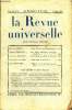 LA REVUE UNIVERSELLE TOME 9 N°6 - Henri GHÉON. Saint Maurice ou Vobéissance (I).André THÉRIVE. Les Styles littéraires d’aujourd'hui (I)Auguste DUPOUY. ...