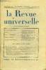 LA REVUE UNIVERSELLE TOME 28 N°19 - Charles MAURRAS. “ Quand les Français ne s’aimaient pas”: Après dix ans.XXX. L’Expérience financière de M. ...
