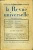 LA REVUE UNIVERSELLE TOME 35 N°13 - Georges BERNANOS. La Joie (roman). I. Jacques BAINVILLE. Richelieu écrivain. Francis JAMMES. La Divine douleur. ...
