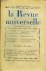 LA REVUE UNIVERSELLE TOME 35 N°14 - André MAUROIS. De la Biographie considérée comme science. Georges BERNANOS. La Joie ( roman ). II.Charles MAURRAS. ...