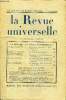 LA REVUE UNIVERSELLE TOME 47 N°17 - LE PRIX DE « LA REVUE UNIVERSELLE »Pierre GAXOTTE. Le Siècle de Louis XV. — I. LaRégence. Pierre de NOLHAC de ...