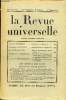 LA REVUE UNIVERSELLE TOME 52 N°21 - Charles MAURRAS. L'Amitié de Platon. I. Henriette PSICHARI. Ernest Psichari, monfrère. II.R. FÜLÔP-MILLER. ...