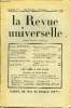 LA REVUE UNIVERSELLE TOME 53 N°2 - Marcel BOULENGER. Fouquet. I ( avec un avant-propos de Fernand Vandérem). Pierre de NOLHAC de l’Académie française. ...