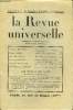 LA REVUE UNIVERSELLE TOME 67 N°17 - Charles MAURRAS. Le “ Lecteur ” Jacques Bainville. Henri GHÉON. Poèmes pour Notre-Dame .René BENJAMIN. Mussolini ...