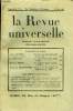 LA REVUE UNIVERSELLE TOME 80 N°4 - DANGER DE MORTLéon DAUDET de l’Académie Goncourt. Souvenirs sur Alphonse Daudet et ses amis. L. ÉDOUARD. ...