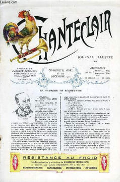 CHANTECLAIR N° 200 - LE TAMBOUR DE ROQUEVAIRE PAR PAUL ARENE, VIEUX CHRISTMAS PAR MAURICE DEKOBRA, NOEL PAR GABRIEL VICAIRE, LE PROFESSEUR PACHON. ...