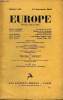 EUROPE REVUE MENSUELLE N° 129 - ERNST GLAESER . Le Tailleur de Tilsit.LÉON TROTSKY .. Histoire de la révolutionrusse (fragments).RENÉ MÉJEAN .. ...