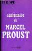 EUROPE REVUE MENSUELLE N° 496-497 - Pierre ABRAHAM:Proust ou Marcel Pierre GLARAG de l'Institut:Trois grandes œuvres inachevées .. Michel MOULIGNEAU: ...
