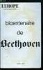 EUROPE REVUE MENSUELLE N° 498 - Bicentenaire de Beethoven - Année Beethoven par Pierre Abraham, Lettre a une jeune fille qui n'aime pas Beethoven par ...