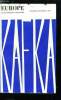 EUROPE REVUE MENSUELLE N° 511-512 - Kafka - Franz Kafka est mort (1924) par Marie Pujmanova, Ecrit en 1924 par Jan Grmela, Franz Kafka (1924) par ...