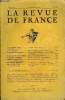 LA REVUE DE FRANCE 3e ANNEE N°18 - J.-H. ROSNY AINÉ de l'Académie Goncourt.. L’Amour d’abord (fin)..Lt-Cel REVOL..Que nous apprit la Guerre ? ...