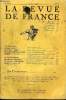 LA REVUE DE FRANCE 6e ANNEE N°10 - VICTOR HUGO / LOUISE COLET. Lettres inédites (I)GUSTAVE SILLON. Victor Hugo et Louise Cotet.W. SOMERSET MAUGHAM. La ...