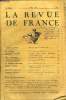 LA REVUE DE FRANCE 12e ANNEE N°9 - GASTON CHÉRAU de l’Académie Goncourt. Celui du Bois Jacqueline (fin) ..M. GEIBEL...Où en dont nos Finances ? ...