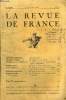 LA REVUE DE FRANCE 12e ANNEE N°18 - PRÉDÉRIC LEFÈVRE . Achille Brau (fin). . ...FRANÇOIS PIÉTRI . Autre Temps, autres Mœurs...GÉNÉRAL P.-E. BORDEAUX. ...