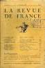 LA REVUE DE FRANCE 12e ANNEE N°20 - J.-H. ROSNY Aîné de l'Académie Concourt...Jeanne de Navres (2e partie)..JEAN DIETZ. Les Débuts de Jules Ferry ...