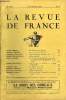 LA REVUE DE FRANCE 16e ANNEE N°23 - ALAIN SERDAC. Les Geôlières (2e partie) HENRY LAPORTE. Que se passe-t-il en Irak ?...MAURICE TOUCHARD. Autour du ...