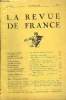 LA REVUE DE FRANCE 17e ANNEE N°2 - MARCEL PRÉVOST de l'Académie française...La Mort des Ormeaux(3e partie).DANIEL-ROPS . .Naissance a l'Esprit (I). ...