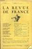 LA REVUE DE FRANCE 17e ANNEE N°22 - ALAIN SERDAC. Port-Macquarie (fin) ..FERDINAND DUVIARD. Ferdinand Fabre et ses Intimes (n) .FERDINAND ...