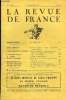LA REVUE DE FRANCE 18e ANNEE N°23 - ROBERT HICHENS. Texte français de la Princesse SIXTE DE BOURBON. Son Double (fin).LOUIS FORTUNE. Ou vont les ...