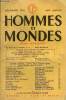 LA REVUE HOMMES ET MONDES N° 113 - Ces Demoiselles de Flanfolie (roman). MARC BLANCPAINLes grands savants atomiques vous parlent .(Propos recueillis ...
