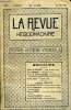 LA REVUE HEBDOMADAIRE TOME 1 N°5 - Alphonse DAUDET. — Rose et Ninette (fin).Abel HERMANT. — Ermeliae (suite).Gal Cte de ROCHECHOUART. — Souvenirs sur ...