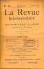 LA REVUE HEBDOMADAIRE ET SON SUPPLEMENT ILLUSTRE L'INSTANTANE TOME X N°40 - de LANZAC de LABORIE.. Falloux..Marc VILLERS. Soldats d’aujourd’hui. Mme ...