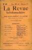 LA REVUE HEBDOMADAIRE ET SON SUPPLEMENT ILLUSTRE L'INSTANTANE TOME XI N°48 - Louis BARTHOU. Robert Dubarle (1881-1915)...Robert DUBARLE. A la ...