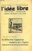 L'IDEE LIBRE 49e ANNEE N°9 - Pour les Jeunes, par Edgar Quinet ..La Mort du Christianisme, par le Dr Herseovici .Le Cléricalisme Rural, par R. ...