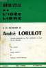 L'IDEE LIBRE 53e ANNEE N&deg;3 - Andr&eacute; LORULOT Discours prononc&eacute;s au P&egrave;re LACHAISE, le jour de ses obs&egrave;ques. De l'Amour. Michel SERVET.Dialogue ...