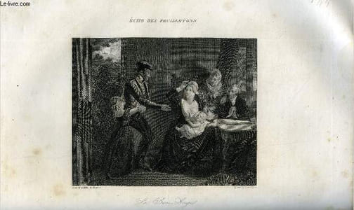 EXTRAIT DE L'ECHO DES FEUILLETONS - RECUEIL DE NOUVELLES, CONTES, ANECDOTES, EPISODES, ETC - Quatrième année. Le bon ange par Moléri, Le bachelier de Goettingue par Auguste de Lacroix, Le prince Formose par Edm. Texier d'Arnout, la nymphe de la fontaine