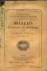 SOCIETE DE L'HISTOIRE DU PROTESTANTISME FRANCAIS - BULLETIN HISTORIQUE ET LITTERAIRE N°3 - .ÉTUDES HISTORIQUES.Les Églises réformées du Béarn de 1664 ...