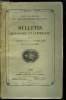 SOCIETE DE L'HISTOIRE DU PROTESTANTISME FRANCAIS - BULLETIN HISTORIQUE ET LITTERAIRE N° 4 - Les premiers réfugiés français en Suède (XVIe siècle) par ...