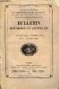 SOCIETE DE L'HISTOIRE DU PROTESTANTISME FRANCAIS - BULLETIN HISTORIQUE ET LITTERAIRE N°1 - N. W. — Préface du Bulletin de 1888..ÉTUDES HISTORIQUESA. ...
