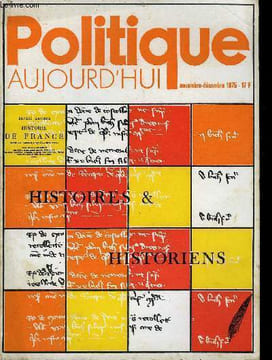 POLITIQUE AUJOURD'HUI N°11-12 - l’agonie d’un enseignement. jean-pierre rioux : les métamorphoses d’ernest lavisse. jexin le gall : l’agonie d’un ...