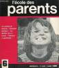 L'ECOLE DES PARENTS N°6 - Qu’apporte la participation à l’Ecole des Parents : l’expérience d’un père de famille.Télévision et psychologie : une ...