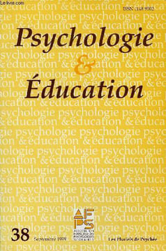 PSYCHOLOGIE & EDUCATION N° 38 - Michel Monville : L'intégration scolaire : mythe ou réalité ?. A propos de l'intégration scolaire : questions a M. ...