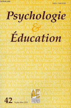 PSYCHOLOGIE & EDUCATION N° 42 - Les procédures analytique et lexicale de lecture. Développement normal et pathologique. Les avantages de l'évaluation ...