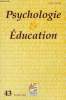 PSYCHOLOGIE & EDUCATION N° 43 - Des solutions psychologiques a la violence. L'intégration scolaire : cadre général et évolution des pratiques. G. ...
