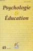 PSYCHOLOGIE & EDUCATION N° 45 - Approche éco-systémique des facteurs de risque et de protection dans l'adaptation scolaire des pré-adolescents : une ...