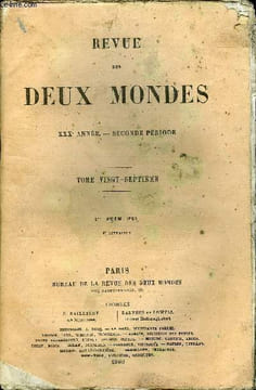 REVUE DES DEUX MONDES XXXe ANNEE N°3 - I.— LES COMMENTAIRES D’UN SOLDAT. — LA GUERRE D’ITALIE DE 1859,par M. Paul de Molènes.II.— LA CHUTE DU GRAND ...