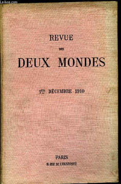 REVUE DES DEUX MONDES LXXXe ANNEE N°3 - I. — LA GUERRE DE 1870. — I. LA PRÉPARATION, par M. ÉmiileOllivier, de l’Académie française.IL — MADEMOISELLE ...