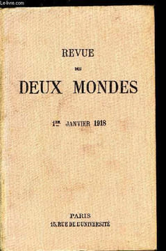 REVUE DES DEUX MONDES LXXXVIIIe ANNEE N°1 - I.— NEMÉSIS, première partie, par M. Paul Bourget, del’Académie française.II.— L’AVENIR DES, PETITS ÉTATS. ...