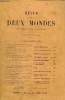 REVUE DES DEUX MONDES XCIe ANNEE N&deg;3 - POUR LE CENTENAIRE DE FLAUBERT. — DISCOURS A LA NATION AFRICAINE.. LOUIS BERTRANDCE QUE L’ART DOIT A NAPOL&Eacute;ON. ...