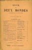 REVUE DES DEUX MONDES XCIVe ANNEE N&deg;4 - LA CHARTREUSE DU REPOSOIR. — Troisi&egrave;me partie. HENRY BORDEAUX.de l’Acad&eacute;mie fran&ccedil;aise.SARAGOSSE. LOUIS ...